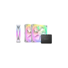 NZXT F120 RGB DUO Triple 120x120x25, Gehäuselüfter(weiß, 3er Pack, inkl. RGB-Controller)