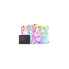 NZXT F120 RGB-Dreierpack 120x120x26, Gehäuselüfter(weiß, 3er Pack inkl. RGB & Fan Controller)