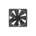 NZXT F140P PWM Airflow 140x140x26, Gehäuselüfter(schwarz)