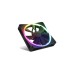 NZXT F140 RGB Twin Pack 140x140x26, Gehäuselüfter(schwarz, 2er Pack inkl. RGB & Fan Controller)