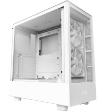 NZXT H5 Elite All White, Tower-Gehäuse(weiß (matt), Tempered Glass)
