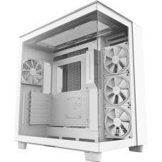 NZXT H9 Elite All White, Tower-Gehäuse(weiß, Tempered Glass)