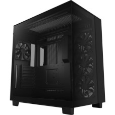 NZXT H9 Flow All Black, Tower-Gehäuse(schwarz, Tempered Glass)
