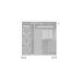 NZXT H9 Flow All White, Tower-Gehäuse(weiß, Tempered Glass)
