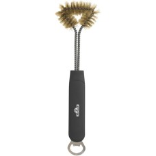 Napoleon 3-seitige Grill­-Reinigungsbürs­te, klein, Grill-Reinigungsbürste(schwarz/silber)