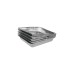 Napoleon Alu-Fettauffangschalen 16,5cm x 16cm für TravelQ-Serie, Tropfschale(silber, 5 Stück)