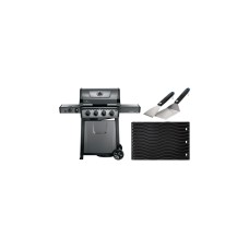 Napoleon Gasgrill Freestyle 425 SIB Graphit, mit SIZZLE ZONE + Plancha + Tool(graphit/schwarz, Aktionspaket "Extrawurst")