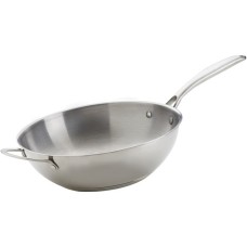 Napoleon Grill-Wok aus Edelstahl(silber, Ø 30cm)