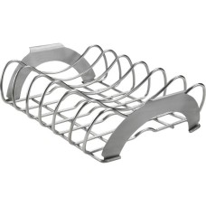 Napoleon PRO Edelstahl Sparerib-Halter, Grillkorb(silber)