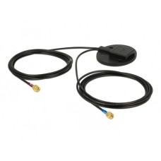 Navilock Multiband Antenne(schwarz, GNSS, GSM, UMTS, LTE, SMA)