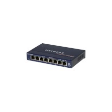 Netgear GS108GE, Switch(blau, Retail)