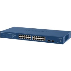 Netgear GS724T, Switch(blau)