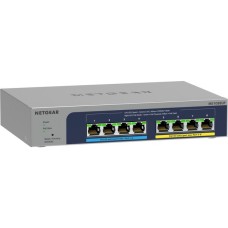 Netgear MS108UP 8-Port Ultra 60 PoE, Switch(grau)