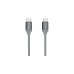 USB-C Stecker(grau, 1 Meter, PD, Laden mit bis zu 100 Watt)