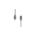 USB-C Stecker(grau, 1 Meter, PD, Laden mit bis zu 100 Watt)