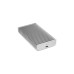 OWC Express 1M2 4 TB, Externe SSD(silber/aluminium, Thunderbolt 4 (USB-C), USB-C)