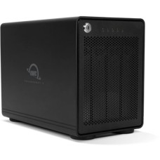 OWC ThunderBay 4 -RAID 5, Laufwerksgehäuse(schwarz, 4-Bay Storage Enclosure mit Dual Thunderbolt 3 Ports)