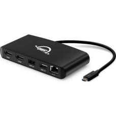 OWC Thunderbolt 3 mini Dock, Dockingstation(schwarz, HDMI, USB, RJ-45)