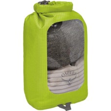 Osprey Ultralight Drysack 6 mit Sichtfenster, Packsack(grün)