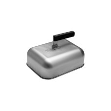Otto Wilde Grillers Plancha-Haube 420124, Abdeckung(edelstahl/schwarz, für Gasgrill G32 Smart / Connected)
