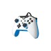 PDP Wired Controller - Ion White, Gamepad(weiß/neon-blau, für Xbox Series X|S, Xbox One, PC)