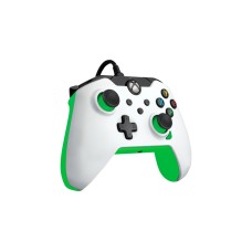 PDP Wired Controller - Neon White, Gamepad(weiß/grün, für Xbox Series X|S, Xbox One, PC)