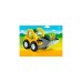 PLAYMOBIL 6775 1.2.3 Radlader, Konstruktionsspielzeug