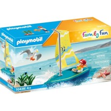 PLAYMOBIL 70438 Family Fun Segeljolle, Konstruktionsspielzeug