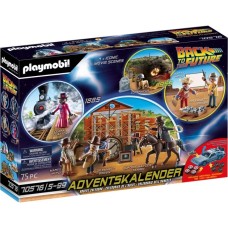 PLAYMOBIL 70576 Back to the Future Adventskalender "Back to the Future Part III", Konstruktionsspielzeug