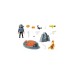 PLAYMOBIL 70909 Dino Rise Starter Pack Kampf gegen den Feuerskorpion, Konstruktionsspielzeug