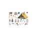 PLAYMOBIL 70932 Asterix Hütte des Majestix, Konstruktionsspielzeug