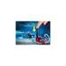 PLAYMOBIL 70935 City Action Feuerwehr-Fahrzeug: US Tower Ladder, Konstruktionsspielzeug(mehrfarbig, Mit Licht, Sound und funktionierender Wasserkanone)