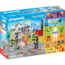 PLAYMOBIL 70980 My Figures: Rescue Mission, Konstruktionsspielzeug