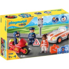 PLAYMOBIL 71156 1.2.3 Helden des Alltags, Konstruktionsspielzeug