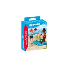 PLAYMOBIL 71166 specialPLUS Kinder mit Wasserballons, Konstruktionsspielzeug