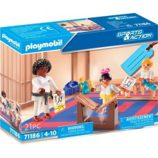 PLAYMOBIL 71186 Karate Training, Konstruktionsspielzeug