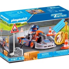 PLAYMOBIL 71187 Racing-Kart, Konstruktionsspielzeug