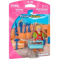 PLAYMOBIL 71196 PLAYMO-Friends Handwerkerin, Konstruktionsspielzeug