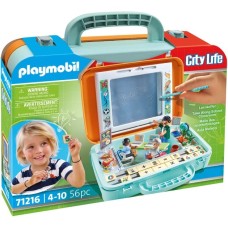 PLAYMOBIL 71216 City Life Lernkoffer, Konstruktionsspielzeug