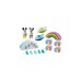 PLAYMOBIL 71319 1.2.3 & Disney: Mickys & Minnies Wolkenhaus, Konstruktionsspielzeug
