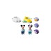 PLAYMOBIL 71320 1.2.3 & Disney: Mickys & Minnies Wolkenzug, Konstruktionsspielzeug