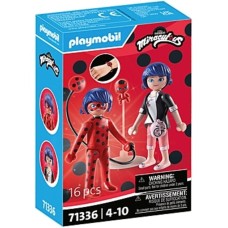 PLAYMOBIL 71336 Miraculous: Marinette & Ladybug, Konstruktionsspielzeug