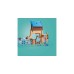 PLAYMOBIL 71353 Horses of Waterfall Amelia & Whisper mit Pferdebox, Konstruktionsspielzeug