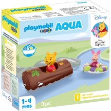 PLAYMOBIL 71415 1.2.3 & Disney: Winnies & Ferkels Wasserabenteuer, Konstruktionsspielzeug
