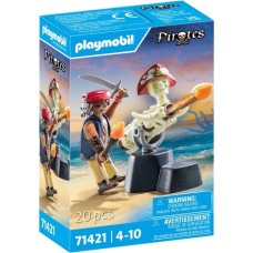 PLAYMOBIL 71421 Pirates Kanonenmeister, Konstruktionsspielzeug