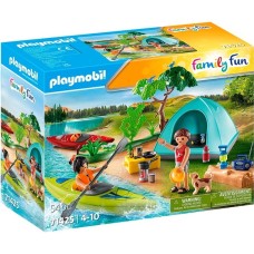 PLAYMOBIL 71425 Family Fun Zelten, Konstruktionsspielzeug