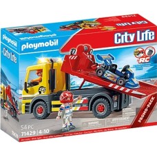 PLAYMOBIL 71429 City Life Abschleppdienst, Konstruktionsspielzeug