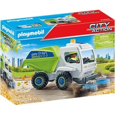 PLAYMOBIL 71432 City Action Kehrmaschine, Konstruktionsspielzeug