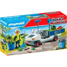 PLAYMOBIL 71433 City Action Stadtreinigung mit E-Fahrzeug, Konstruktionsspielzeug