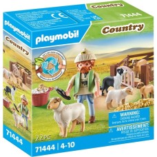 PLAYMOBIL 71444 Country Junger Schäfer mit Schafen, Konstruktionsspielzeug